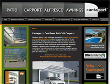 Tablet Screenshot of cantaport.com.au